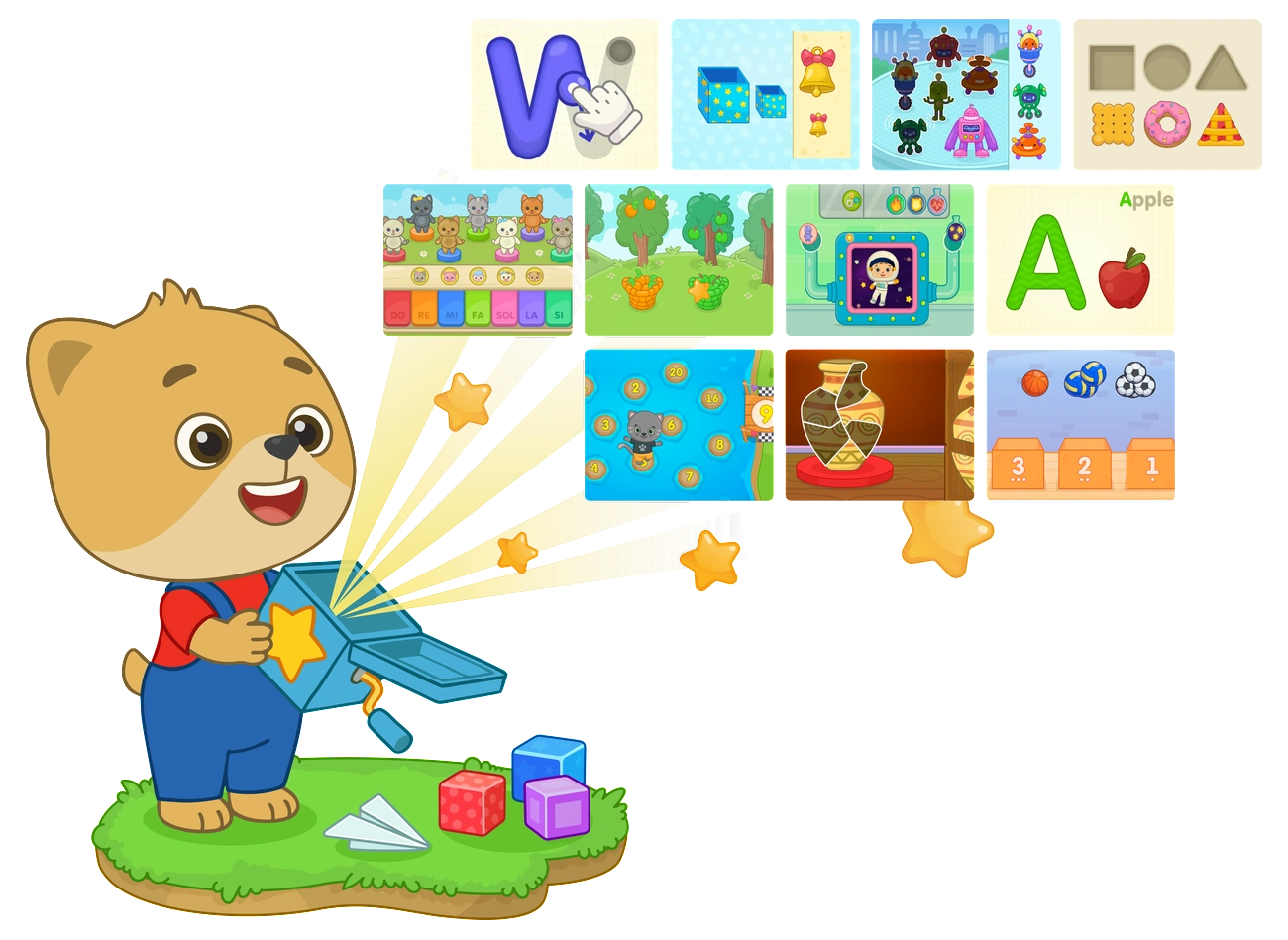 Bimi Boo learning apps