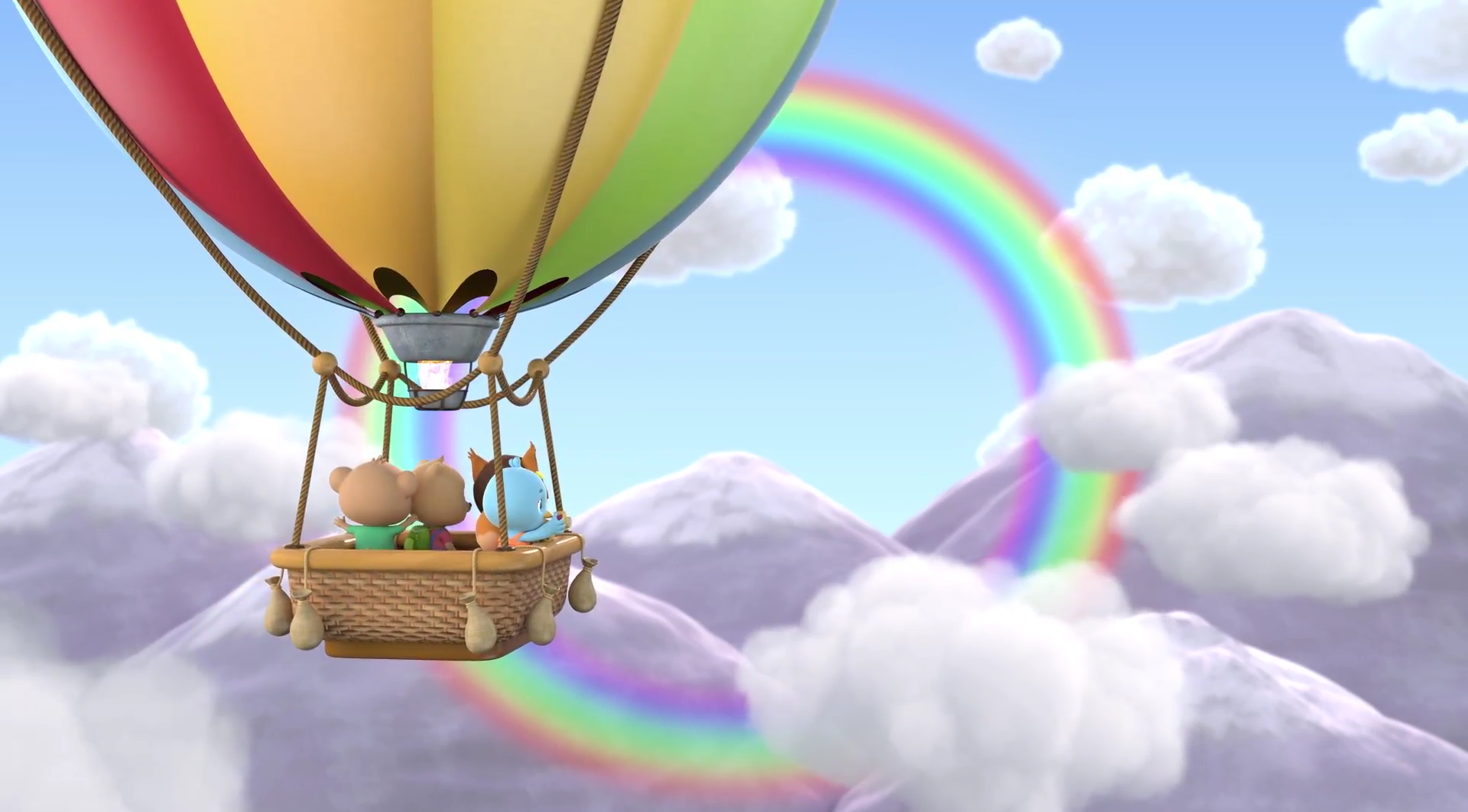 Bimi and Friends Find the Rainbow